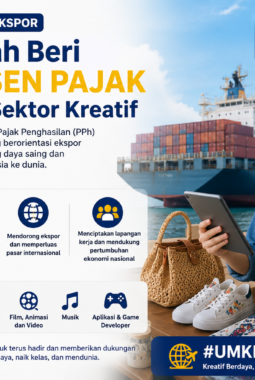 Dorong Akselerasi Ekspor, Pemerintah Beri Nol Persen Pajak Bagi UMKM Sektor Kreatif